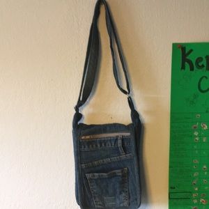 Jean mini purse.